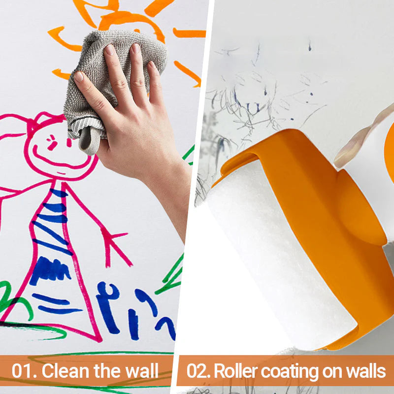 ROULEAU À PEINTURE POUR LA RÉPARATION DES MURS LIWIS